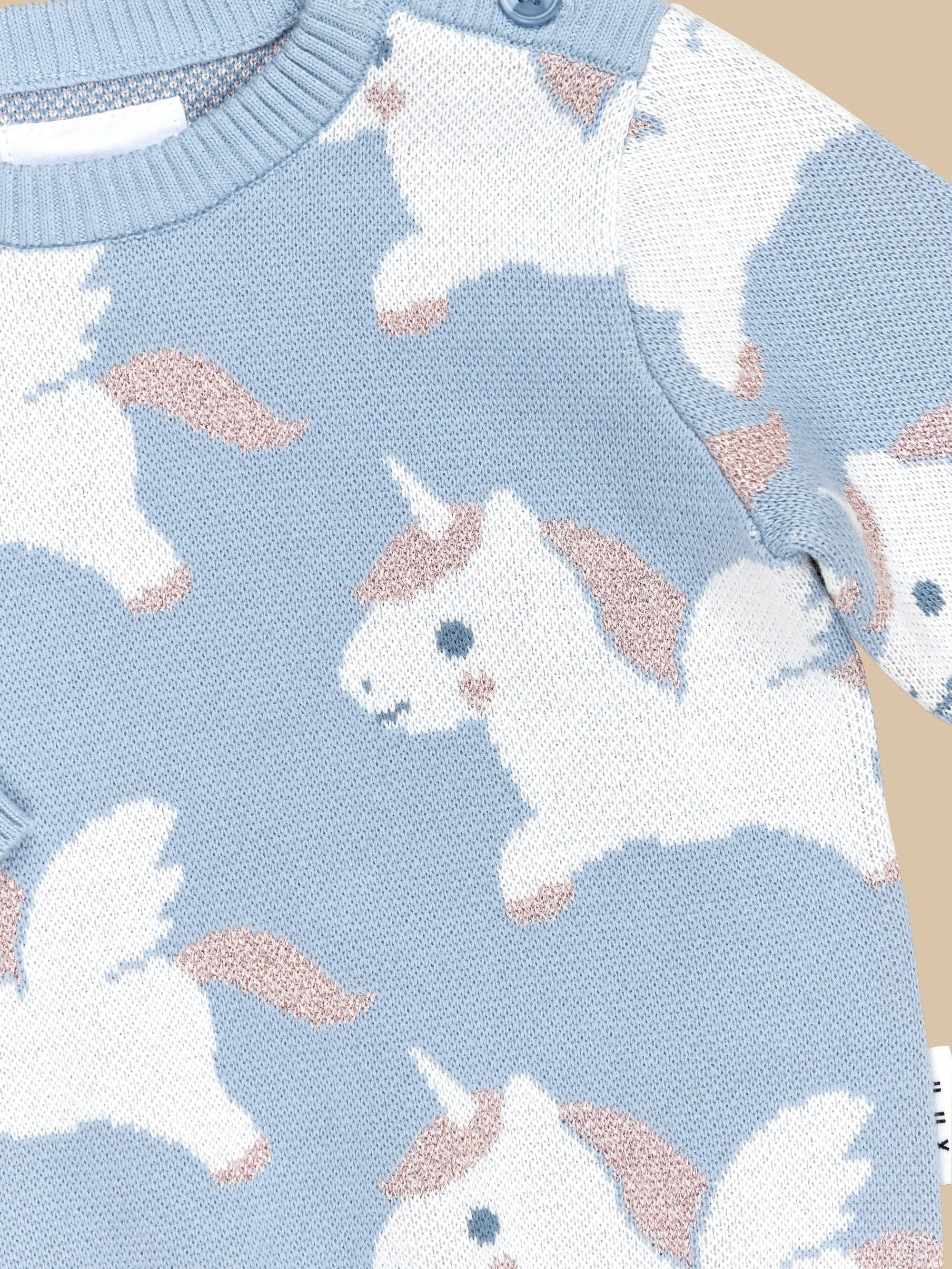 Huxbaby: MAGICAL UNICORN KNIT JUMPER