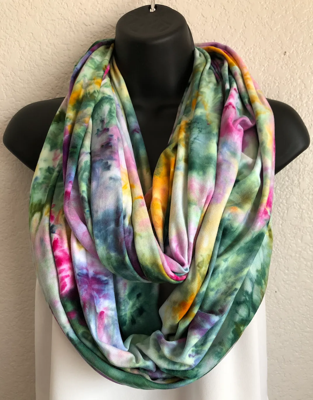 Ice Dyed Infinity Scarf