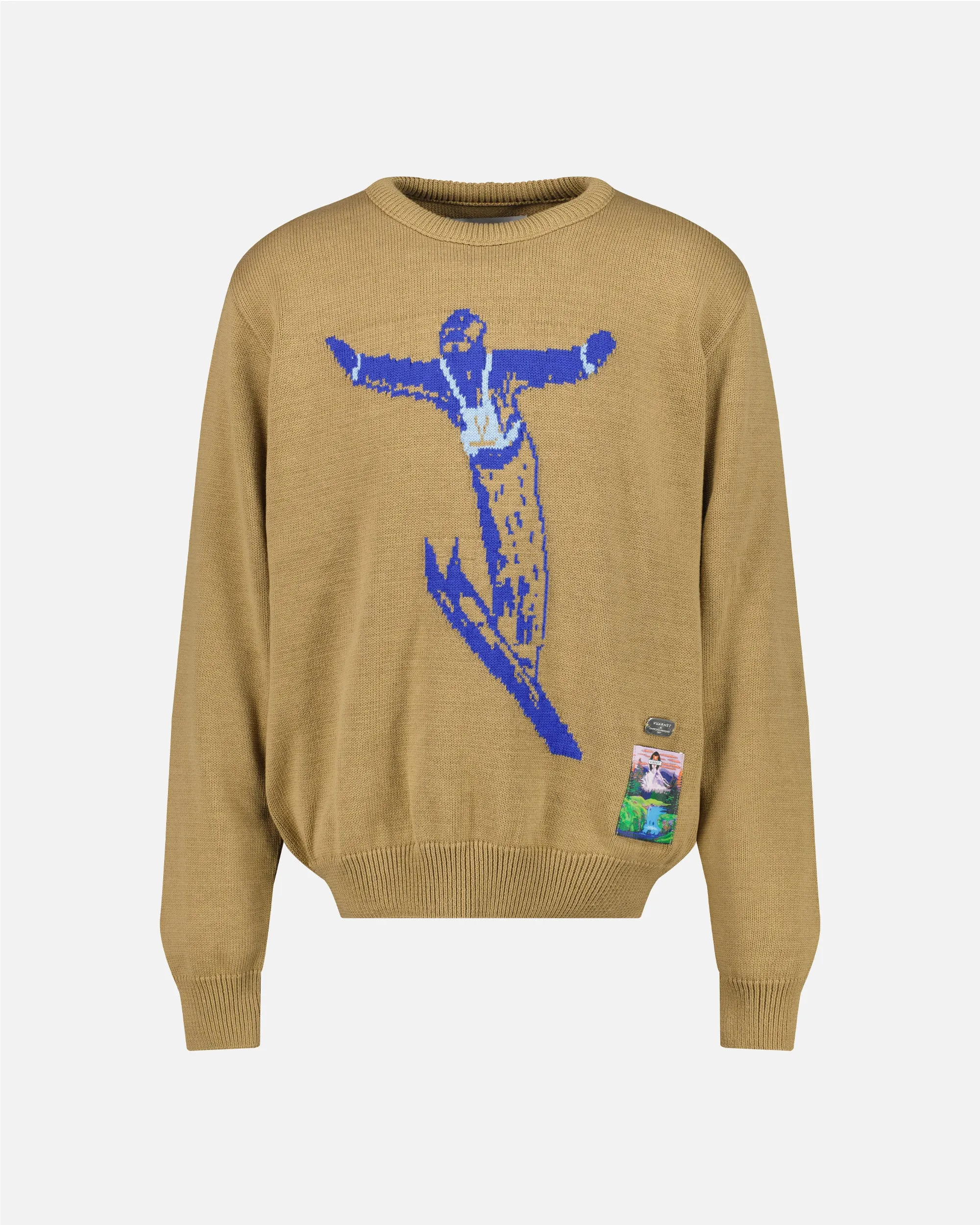 INTARSIA KNIT SKIER JUMPER