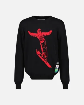 INTARSIA KNIT SKIER JUMPER