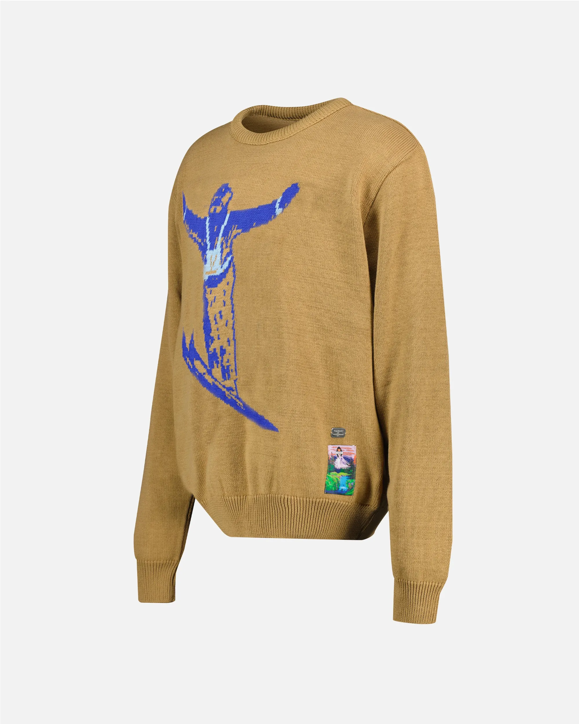 INTARSIA KNIT SKIER JUMPER