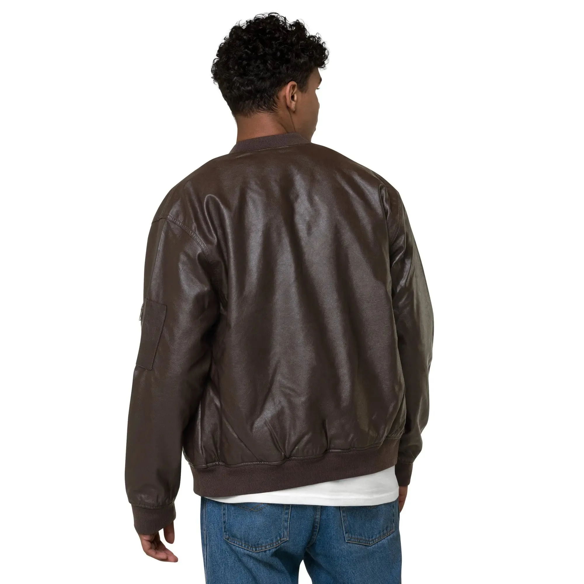 Jacket Bomber Leather