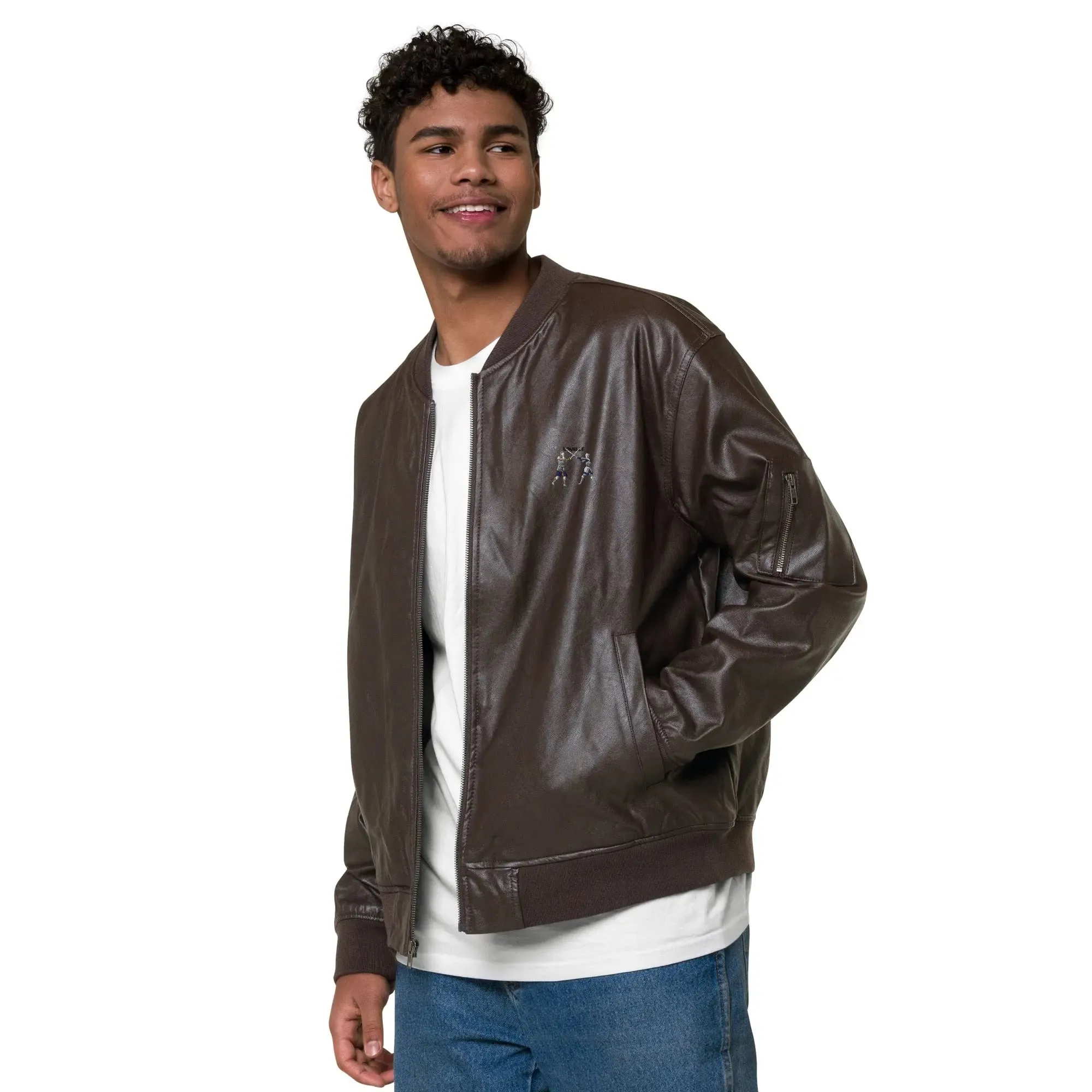 Jacket Bomber Leather