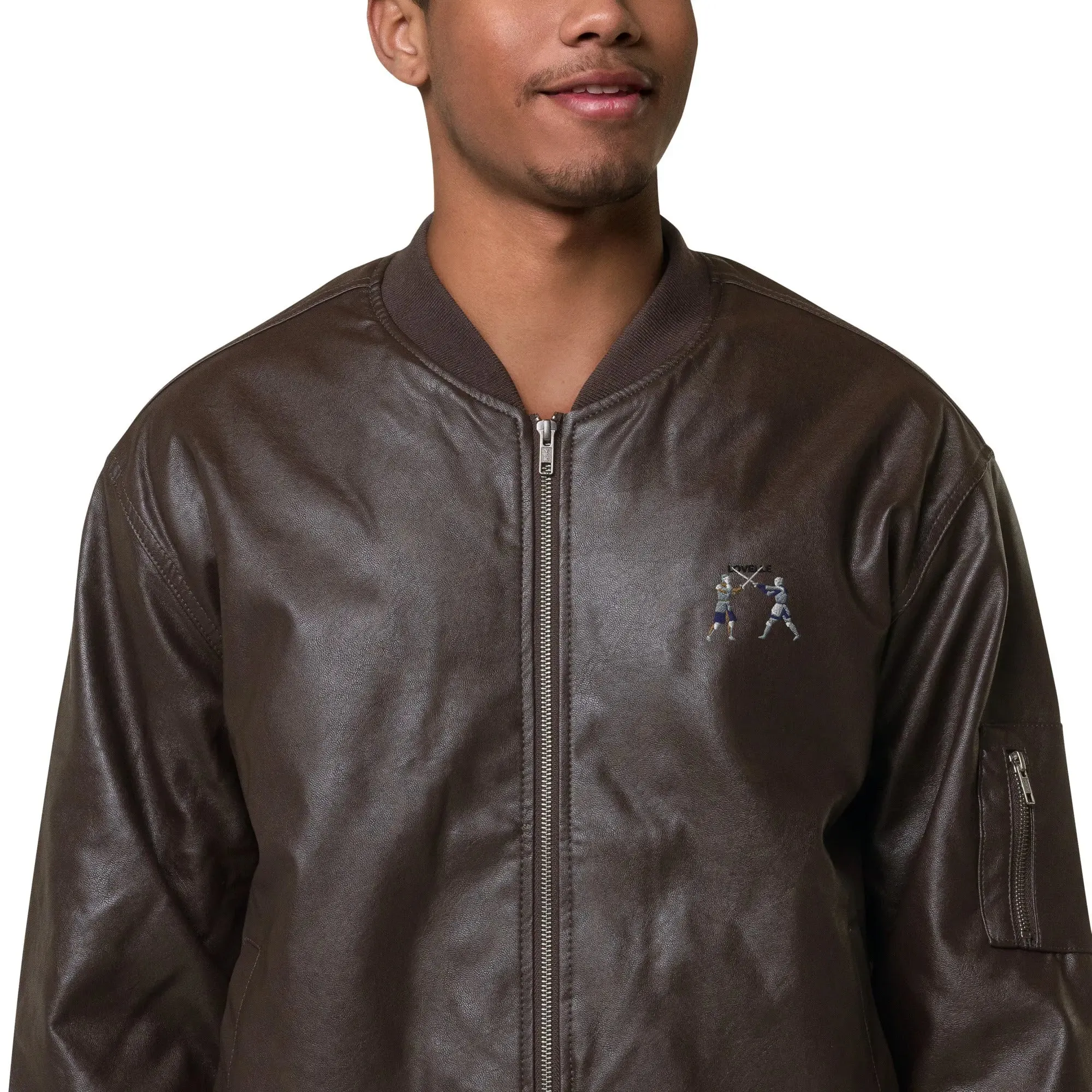 Jacket Bomber Leather