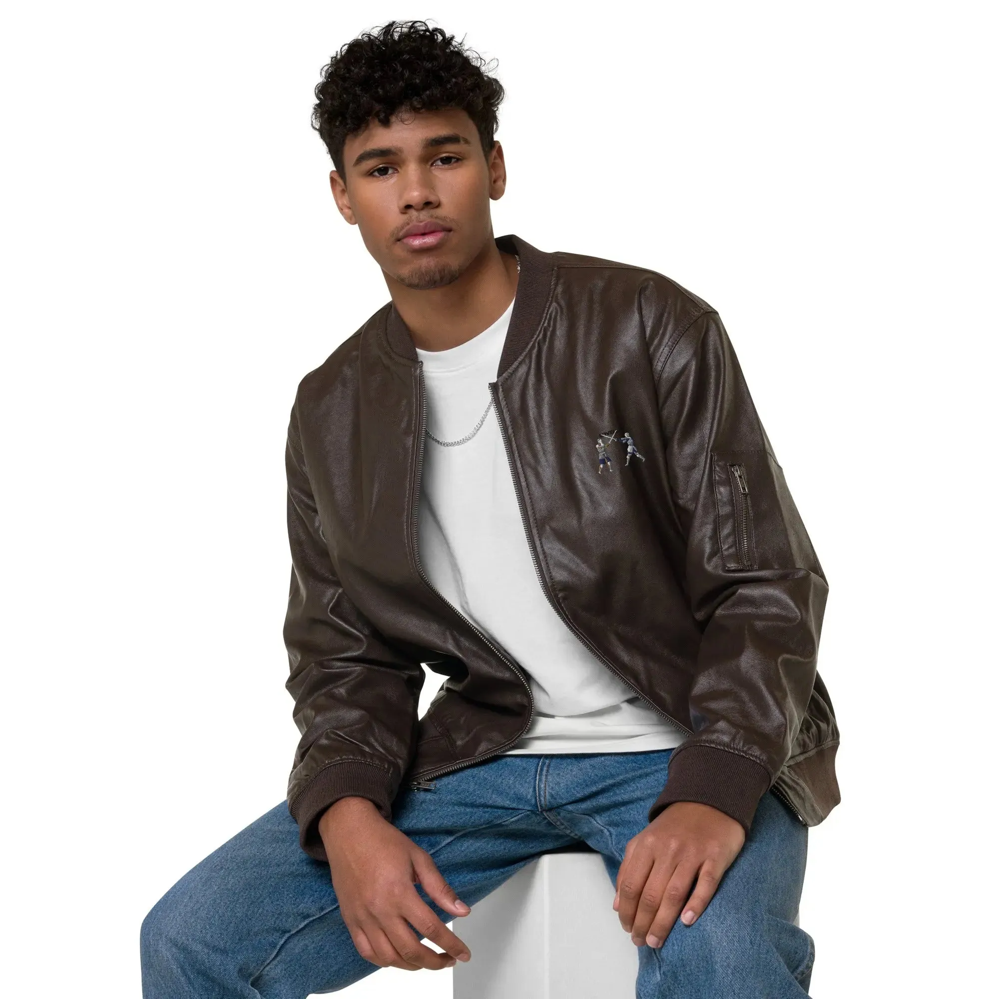 Jacket Bomber Leather