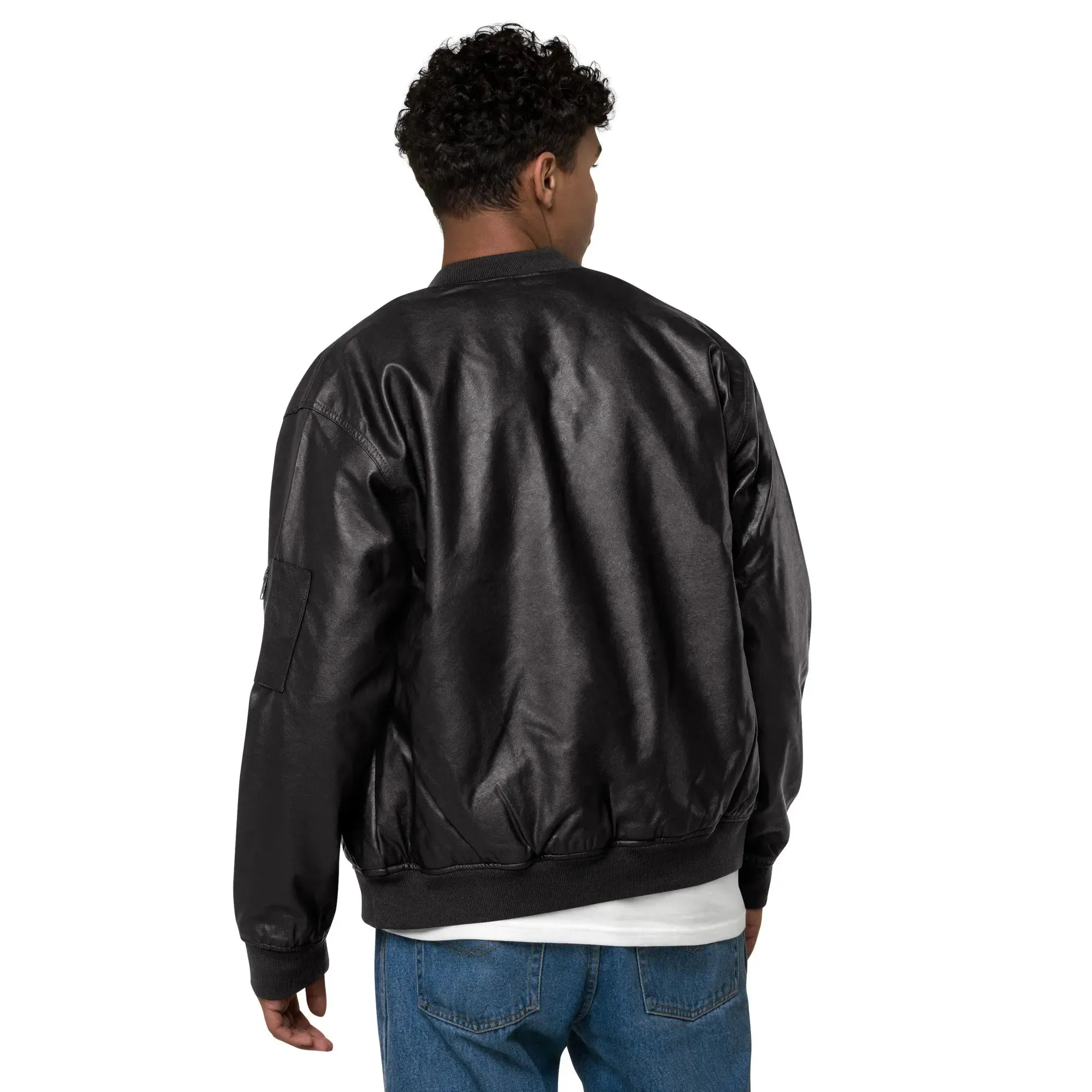 Jacket Bomber Leather