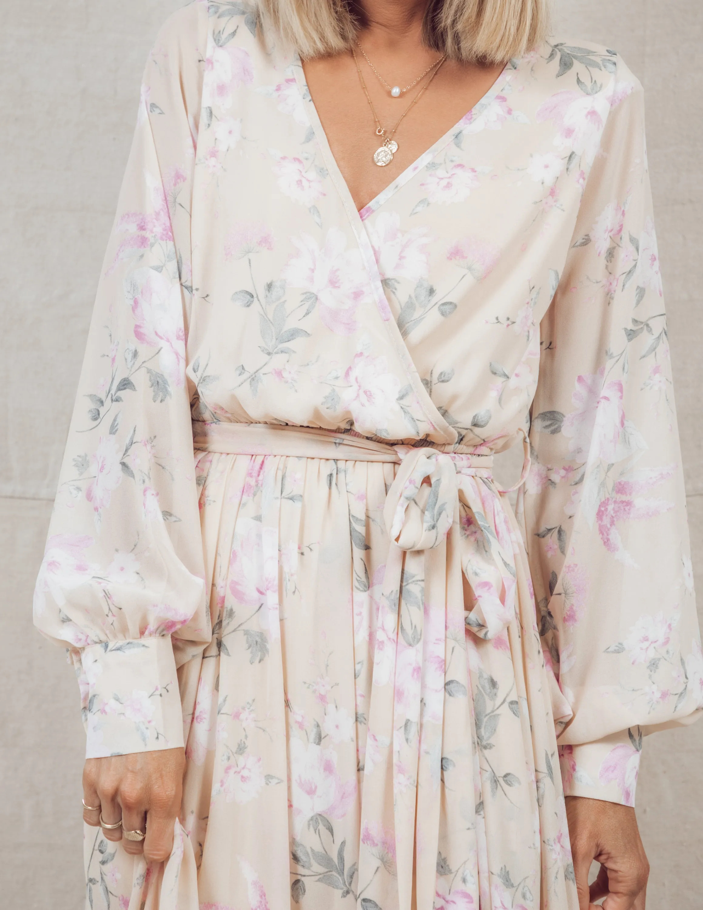 Jainy Floral Maxi Dress