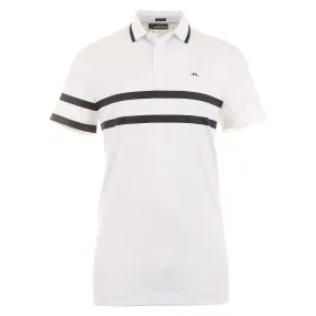 J.Lindeberg Golf Boswell Jacquard Polo Shirt