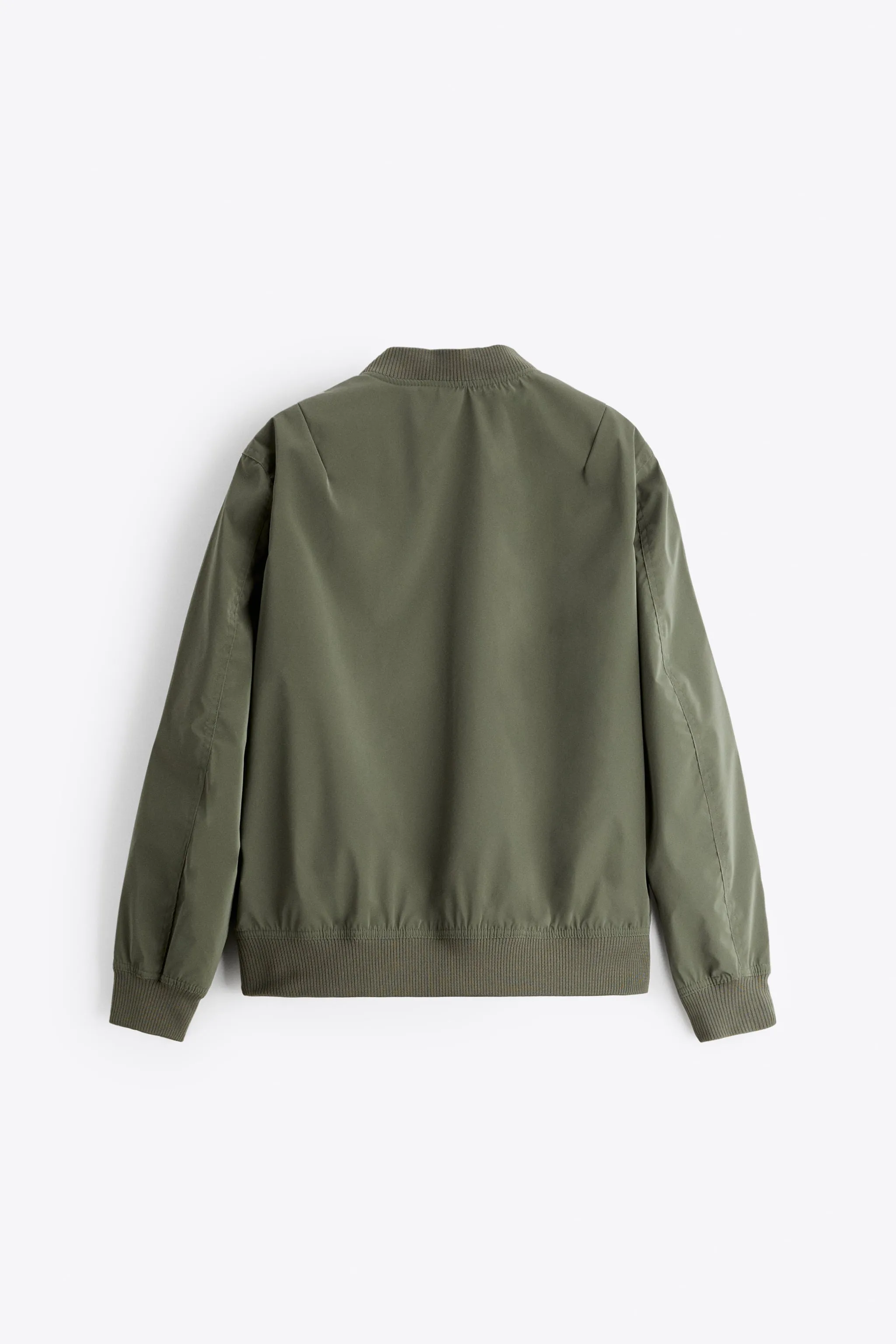 KHAKI BOMBER JACKET