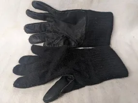 Knit Winter Gloves Gloves Size 10 In Color Black Condition Used