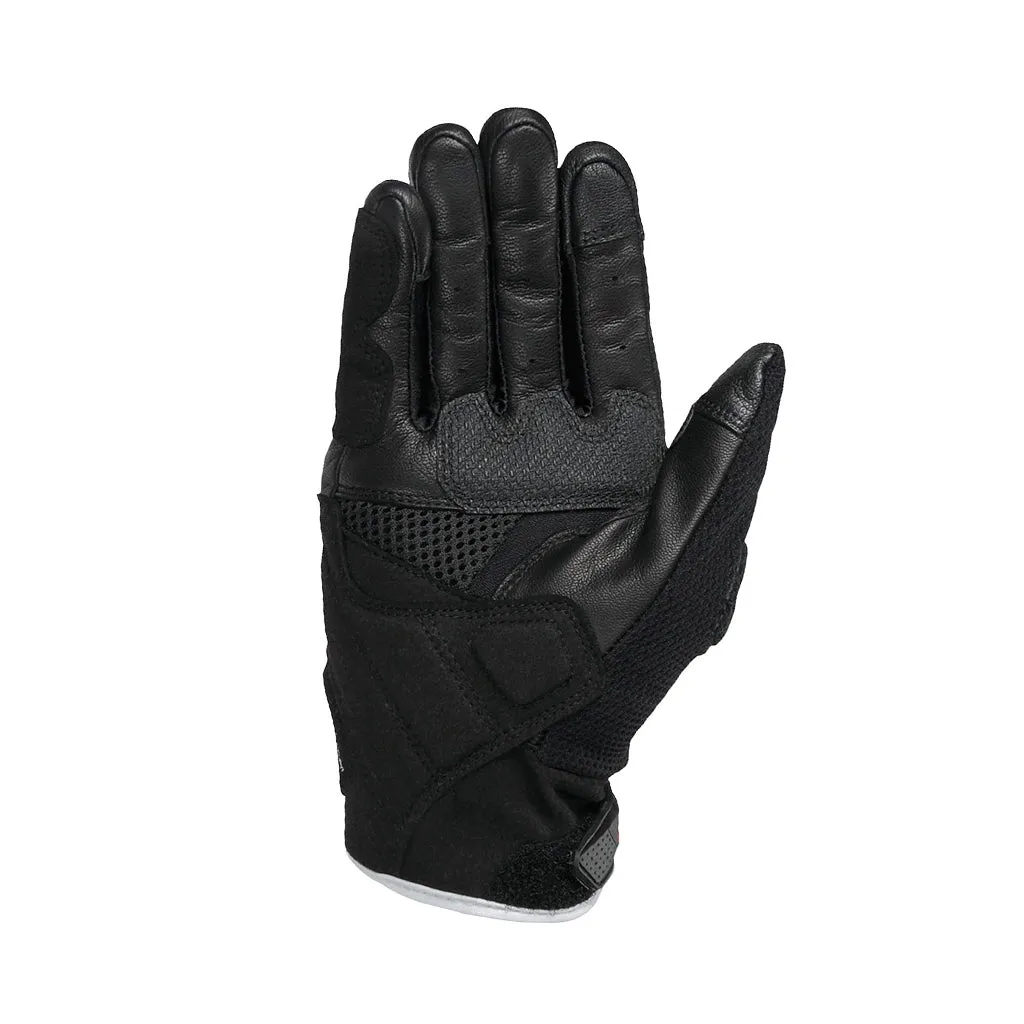 KOMINE GK-224 CARBON PROTEC LEATHER MESH GLOVES