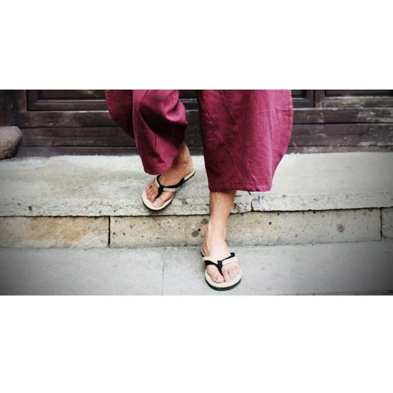 Linen Loose Harem Pants