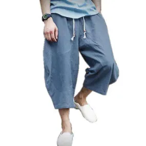 Linen Loose Harem Pants