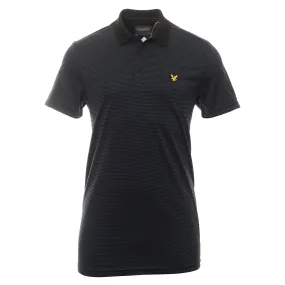 Lyle & Scott Golf Microstripe Polo Shirt