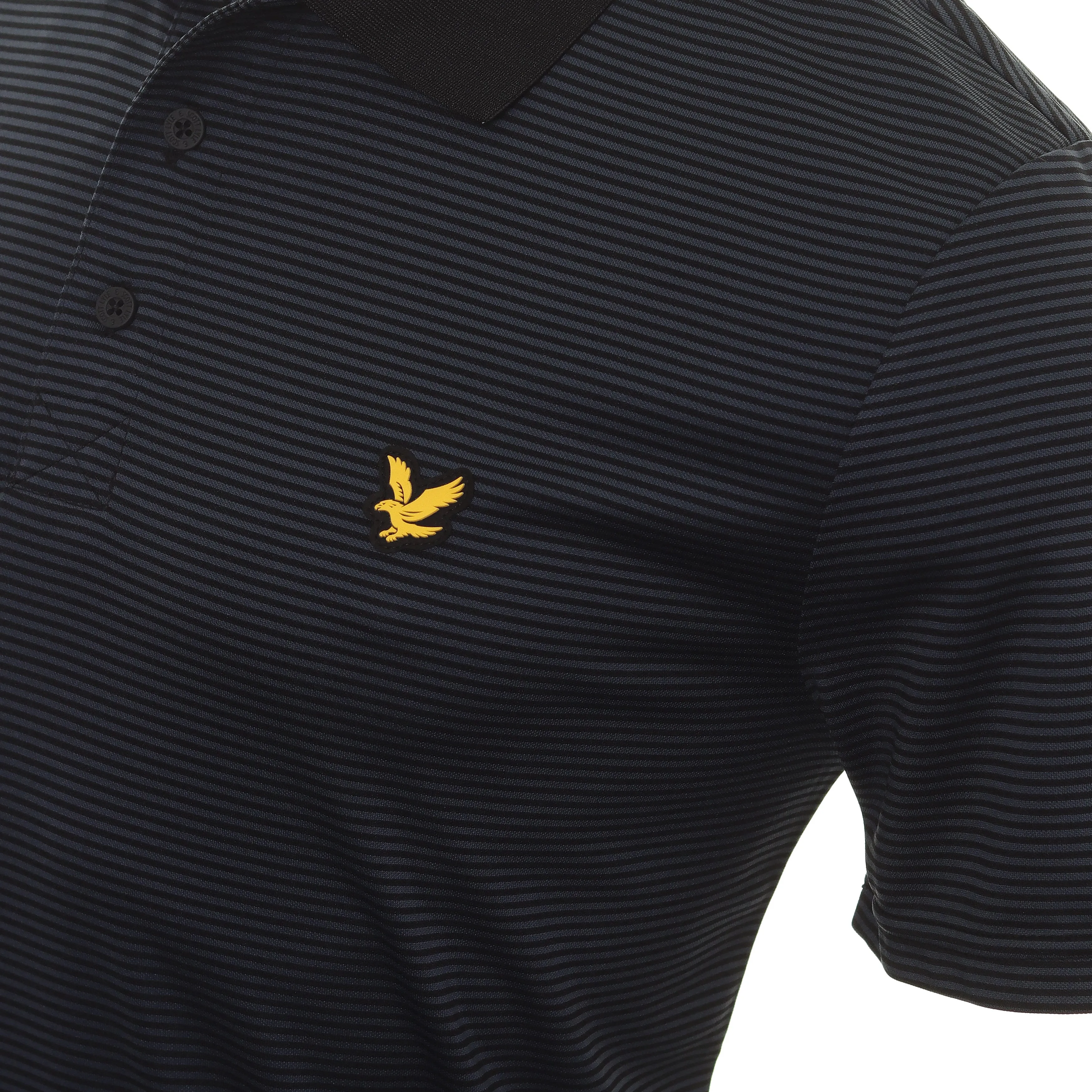 Lyle & Scott Golf Microstripe Polo Shirt