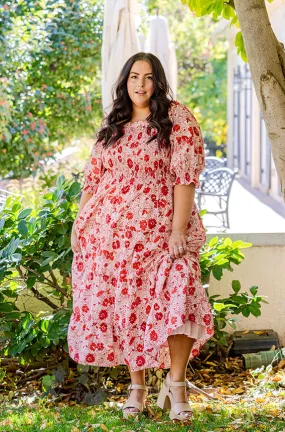 Marryn Red Poppy Dress - DM Exclusive - Maternity Friendly