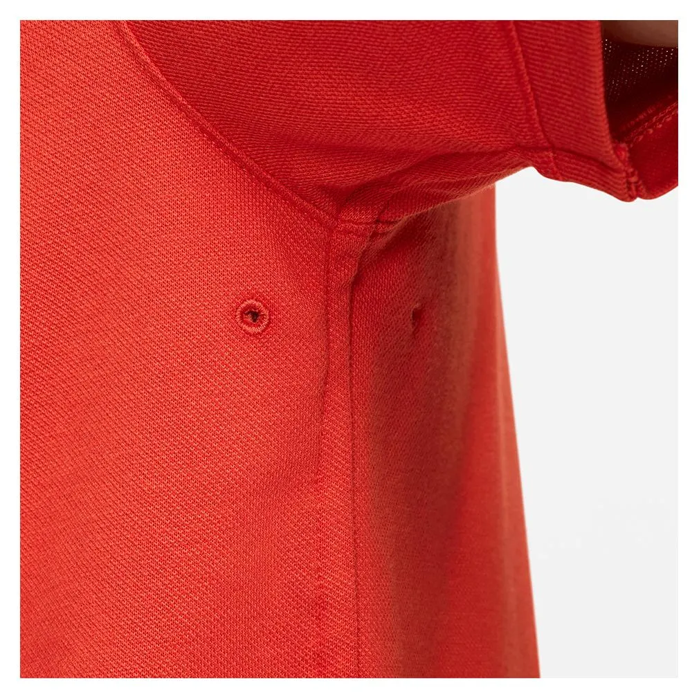 Men's Dri-Fit Heritage Tennis Polo Rust Factor