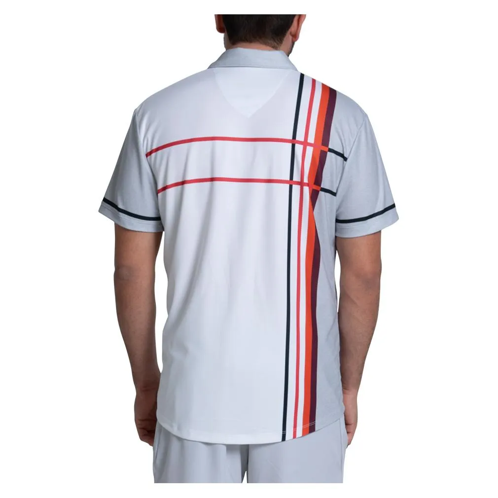 Men's Sideline Short Sleeve Tennis Polo Zinc