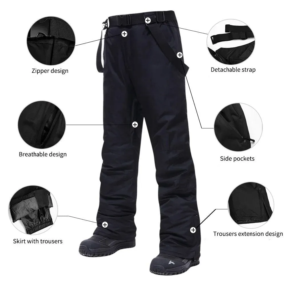 Men's Ski Snowboard Snow Jacket And Pants Sets