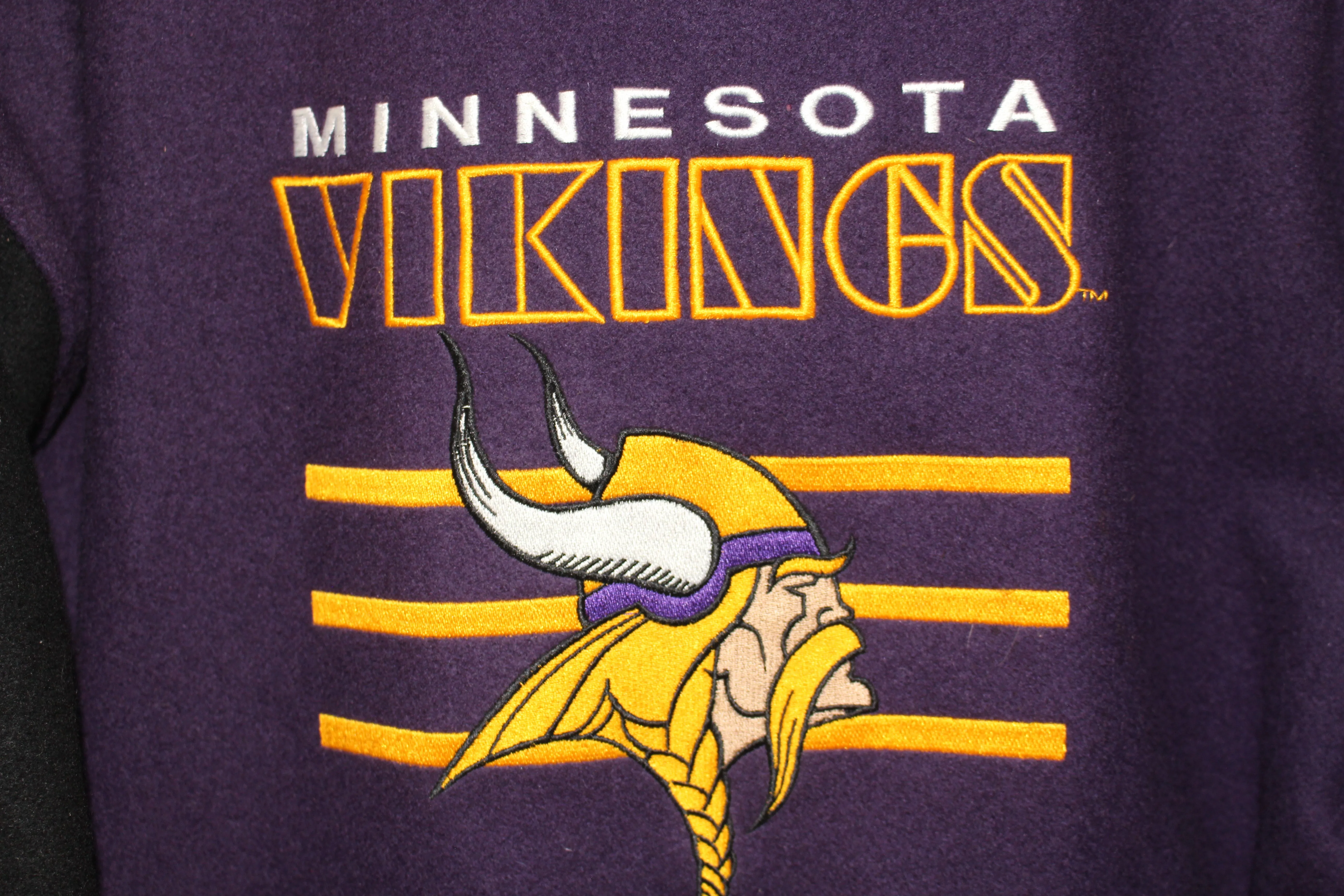 Minnesota Vikings DeLong Wool Bomber (XL)