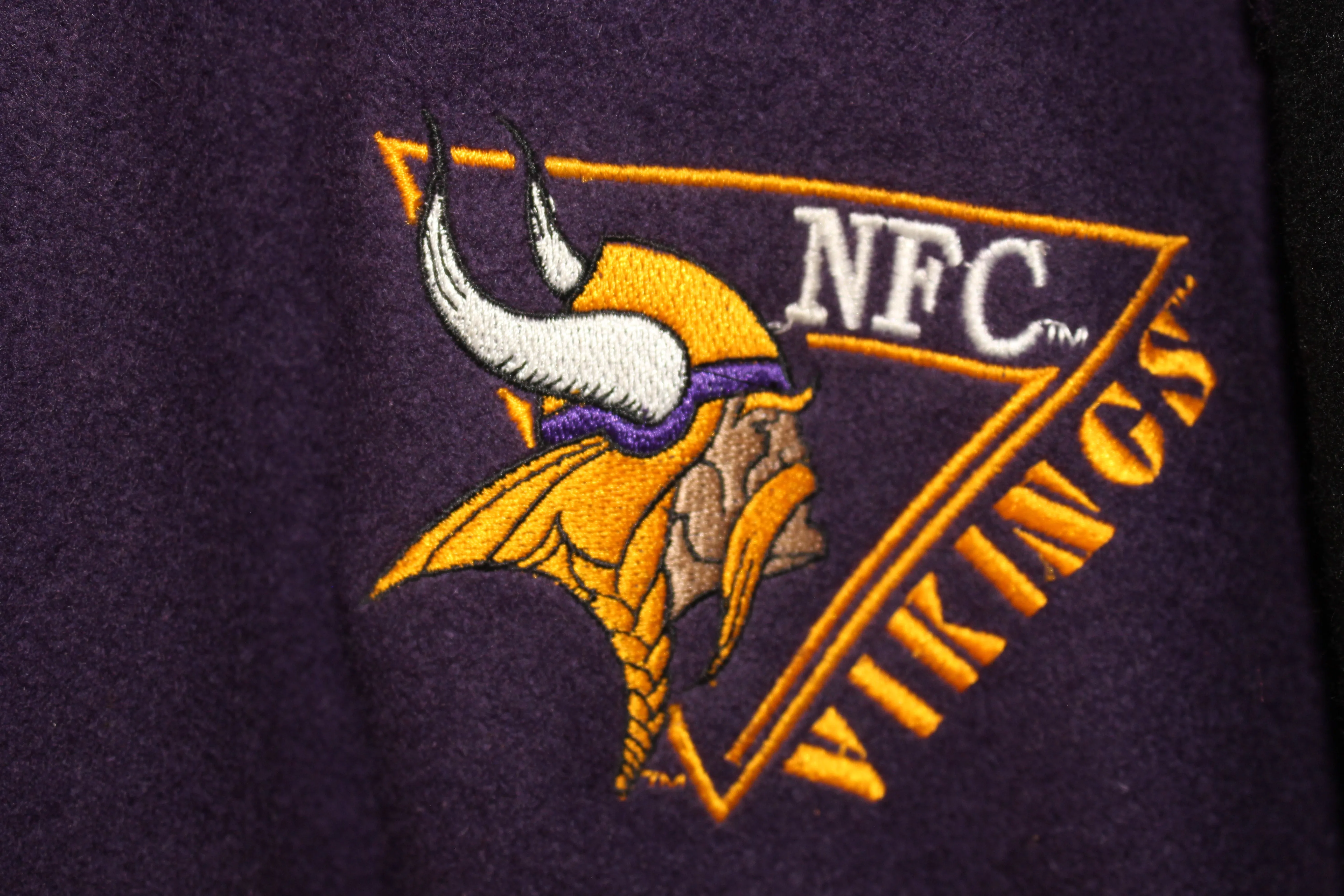 Minnesota Vikings DeLong Wool Bomber (XL)