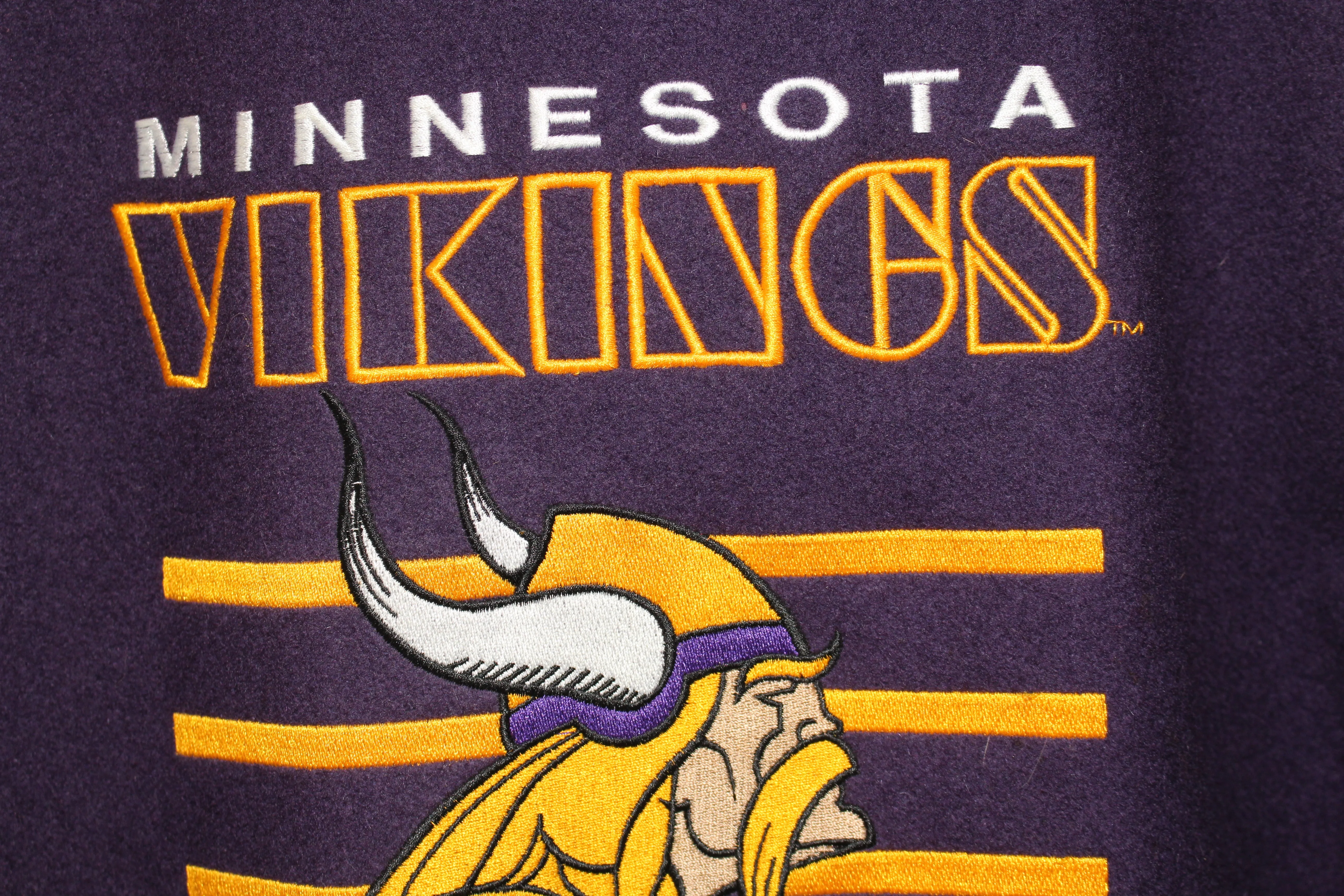 Minnesota Vikings DeLong Wool Bomber (XL)