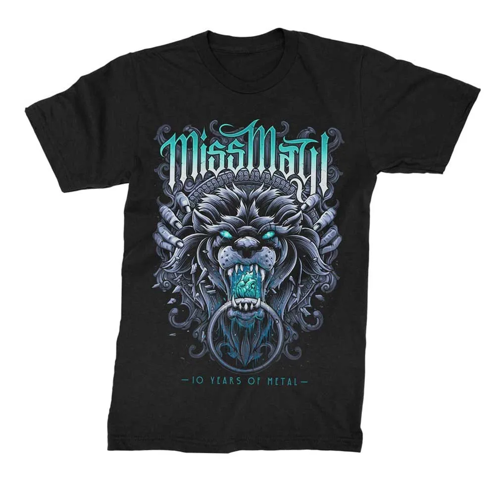 Miss May I 10 Years of Metal Mens T Shirt Black