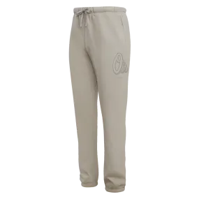 MLB BALTIMORE ORIOLES NEUTRAL MEN'S SWEATPANT (TAUPE)