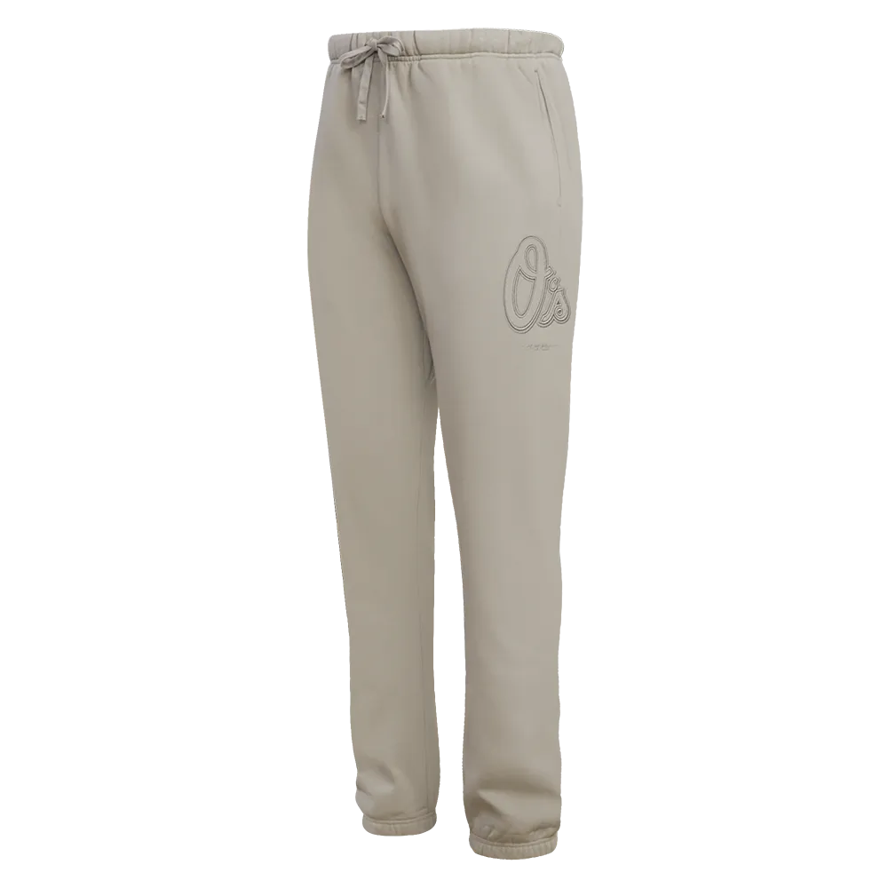 MLB BALTIMORE ORIOLES NEUTRAL MEN'S SWEATPANT (TAUPE)