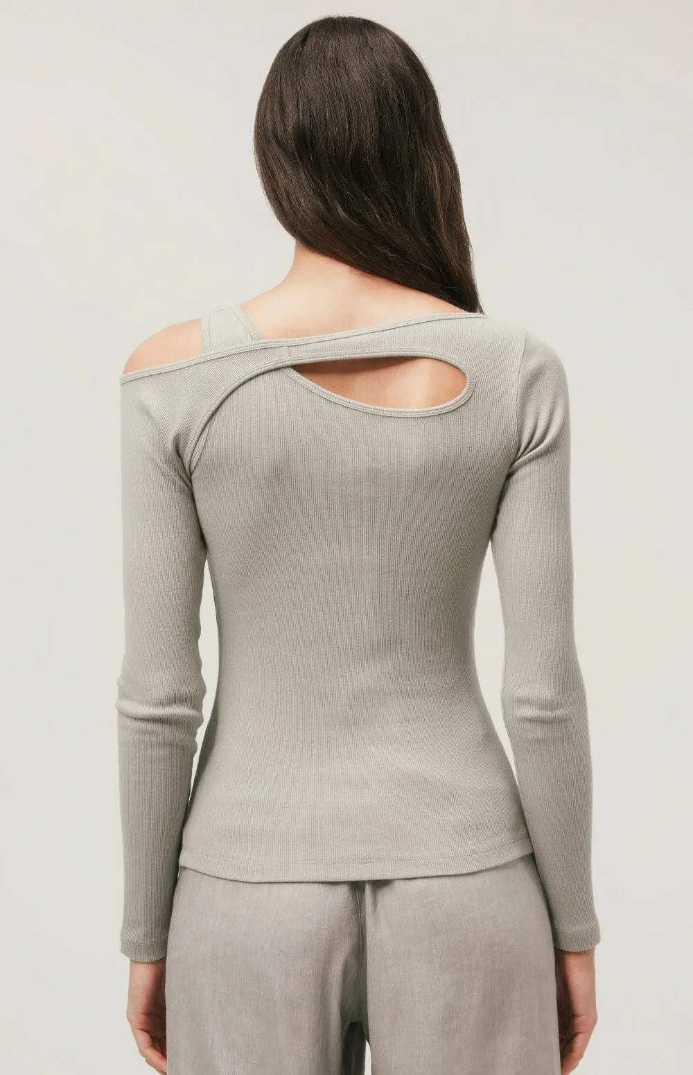 Nalla Crewneck Top | Celadon