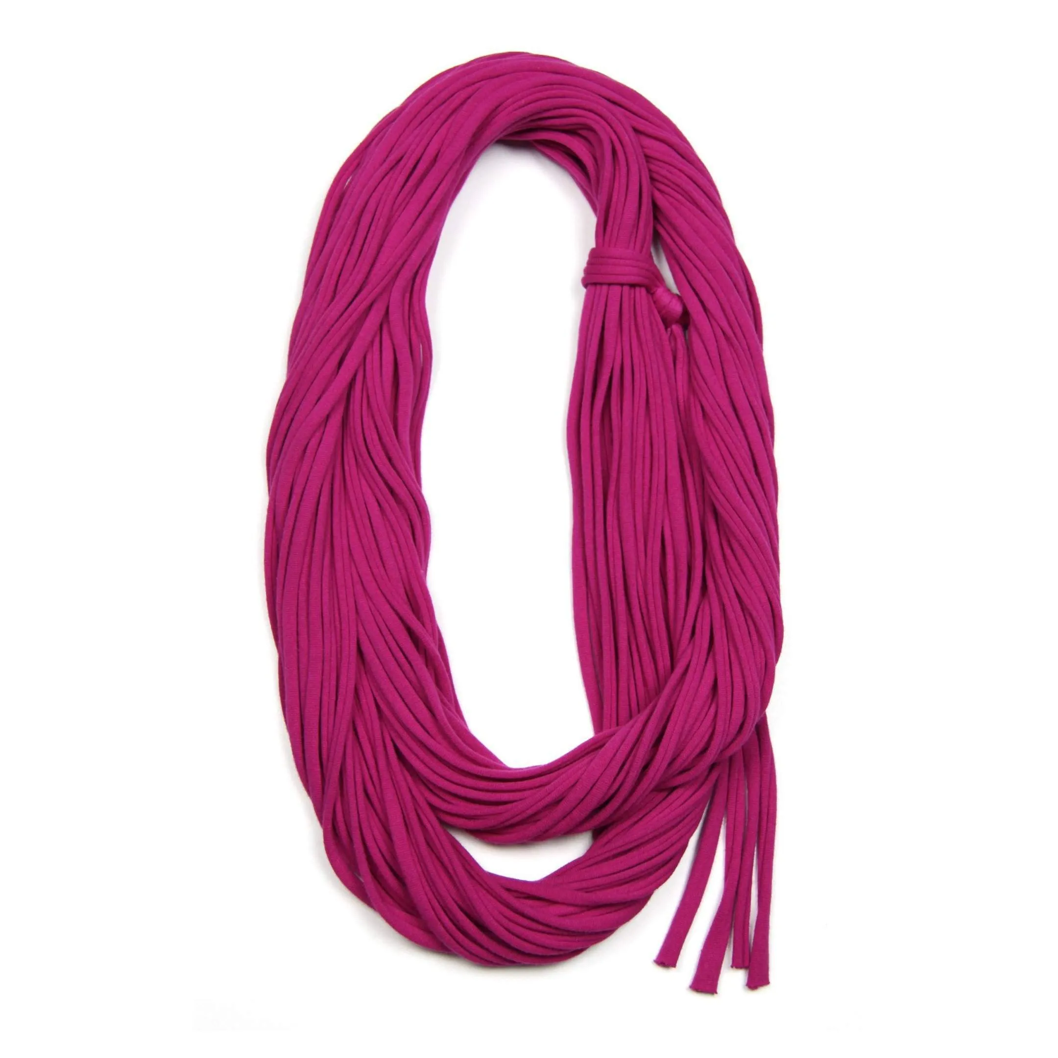 Necklush Infinity Scarf / Raspberry Red / Unisex