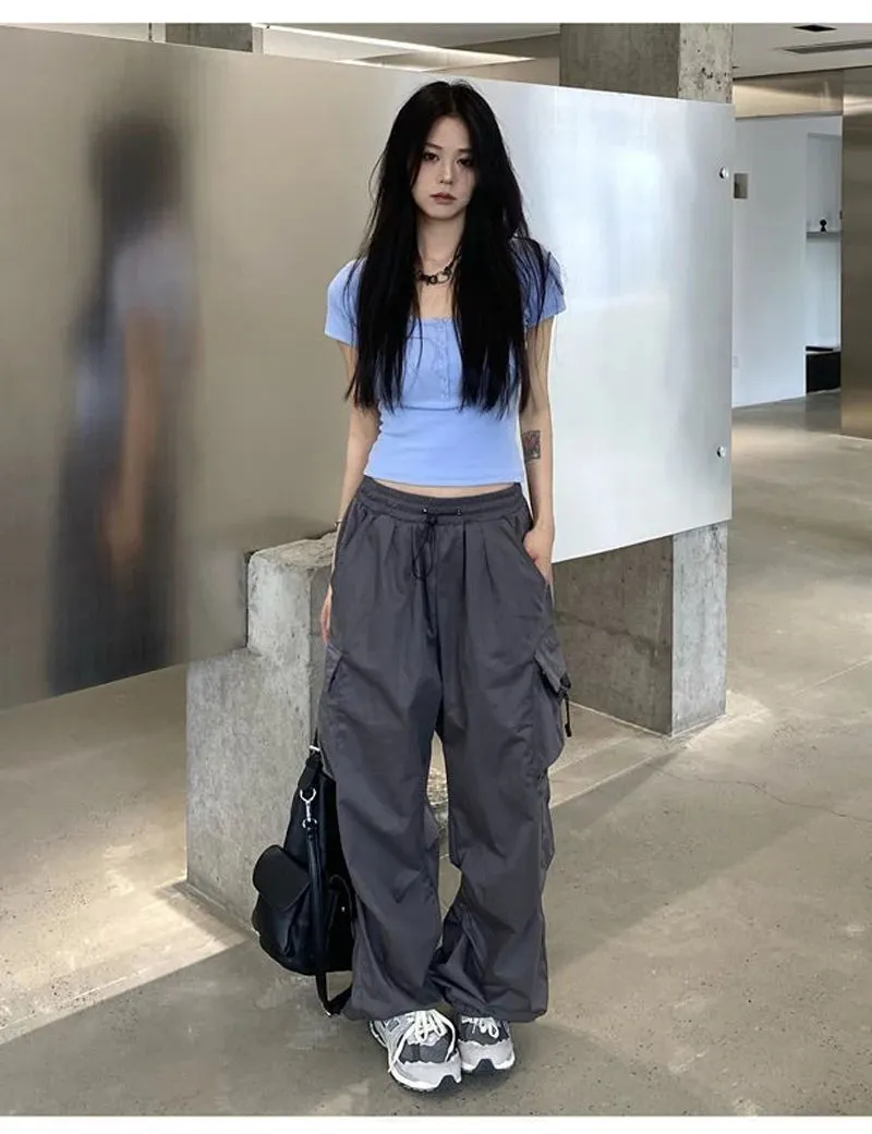 Oversized Loose Fitting Cargo Pants