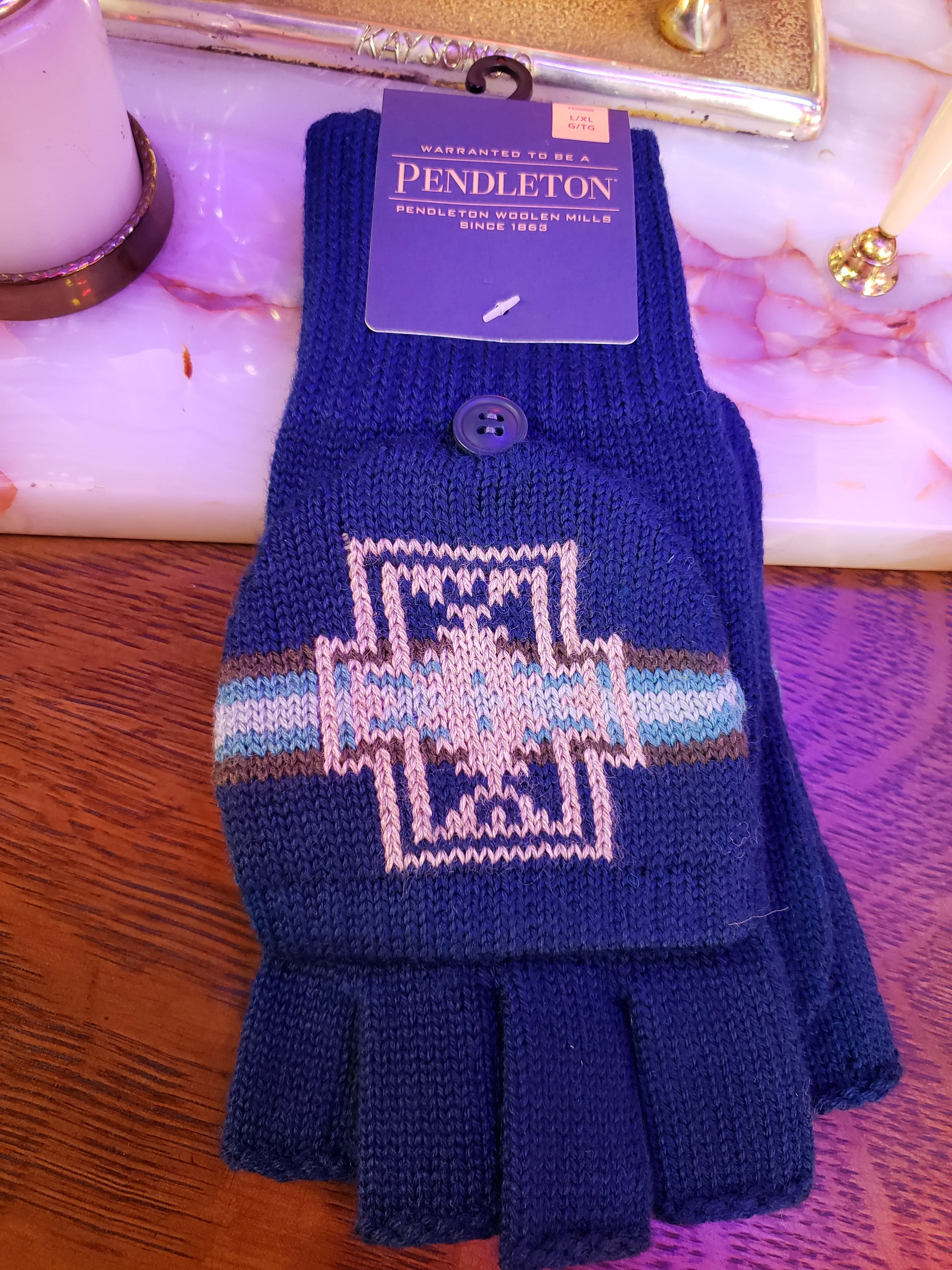 Pendleton Convertible Fingerless Gloves