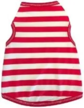 Peppermint Stripe Dog Tank