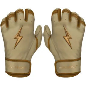 PREMIUM PRO GOLD Series Short Cuff Batting Gloves