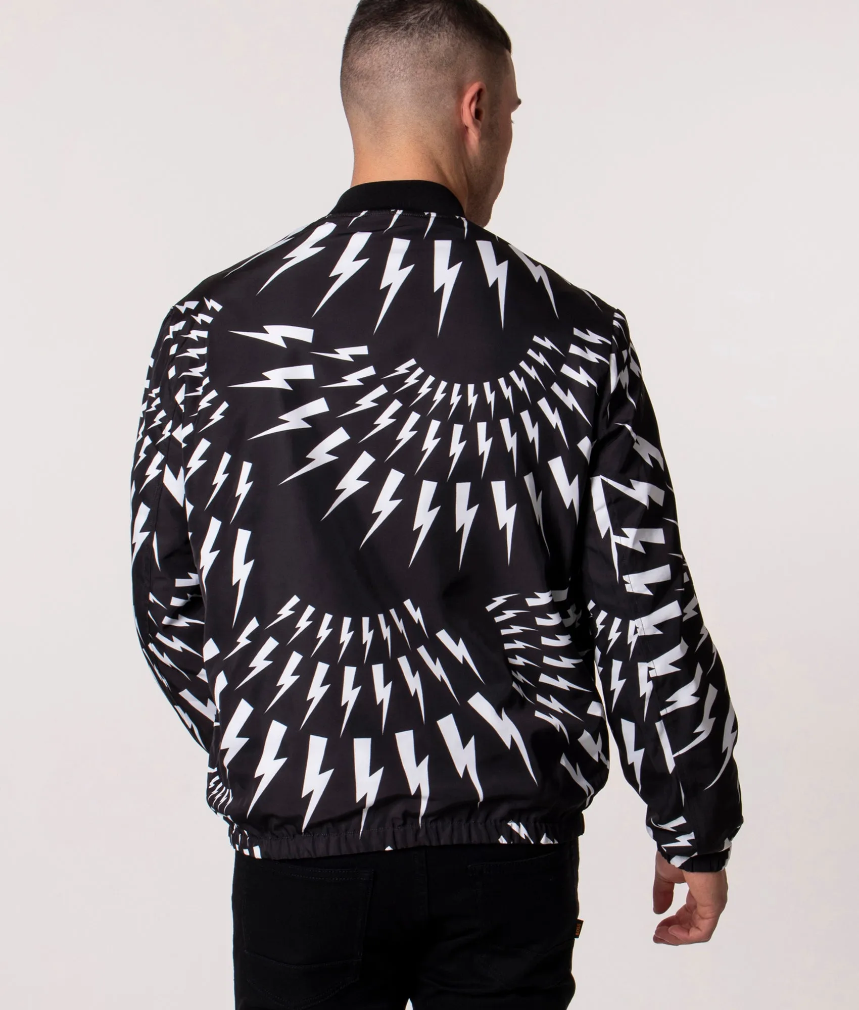 Relaxed Fit Reversible Bomber Jacket