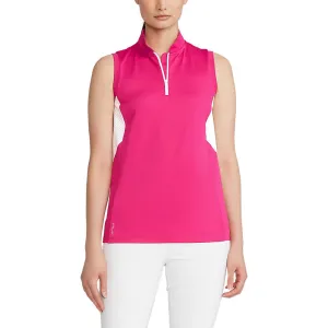 RLX Ralph Lauren Women's Mix Sleeveless Airflow - Aruba Pink/Pure White