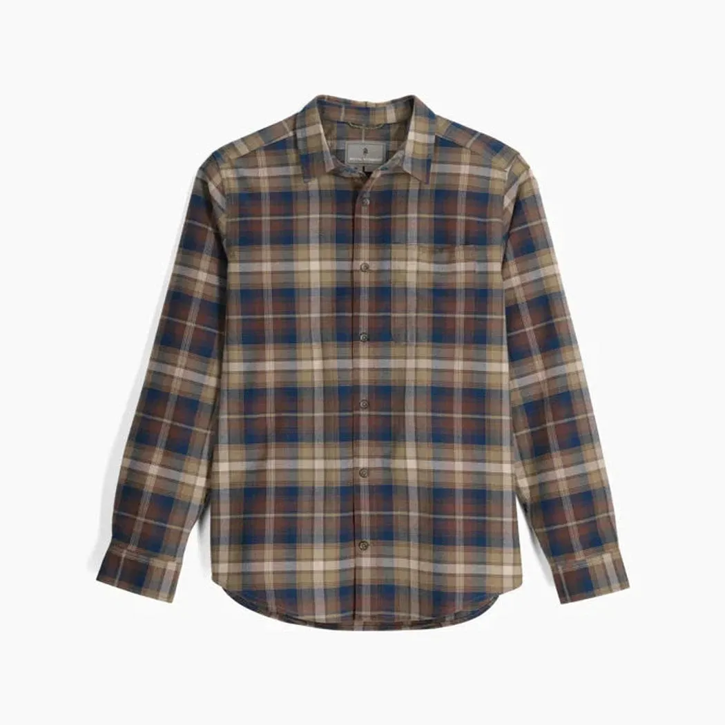 Royal Robbins Men's Lieback Organic Cotton Flannel Long Sleeve