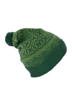 Rubislaw Fair isle Ski hat - Green