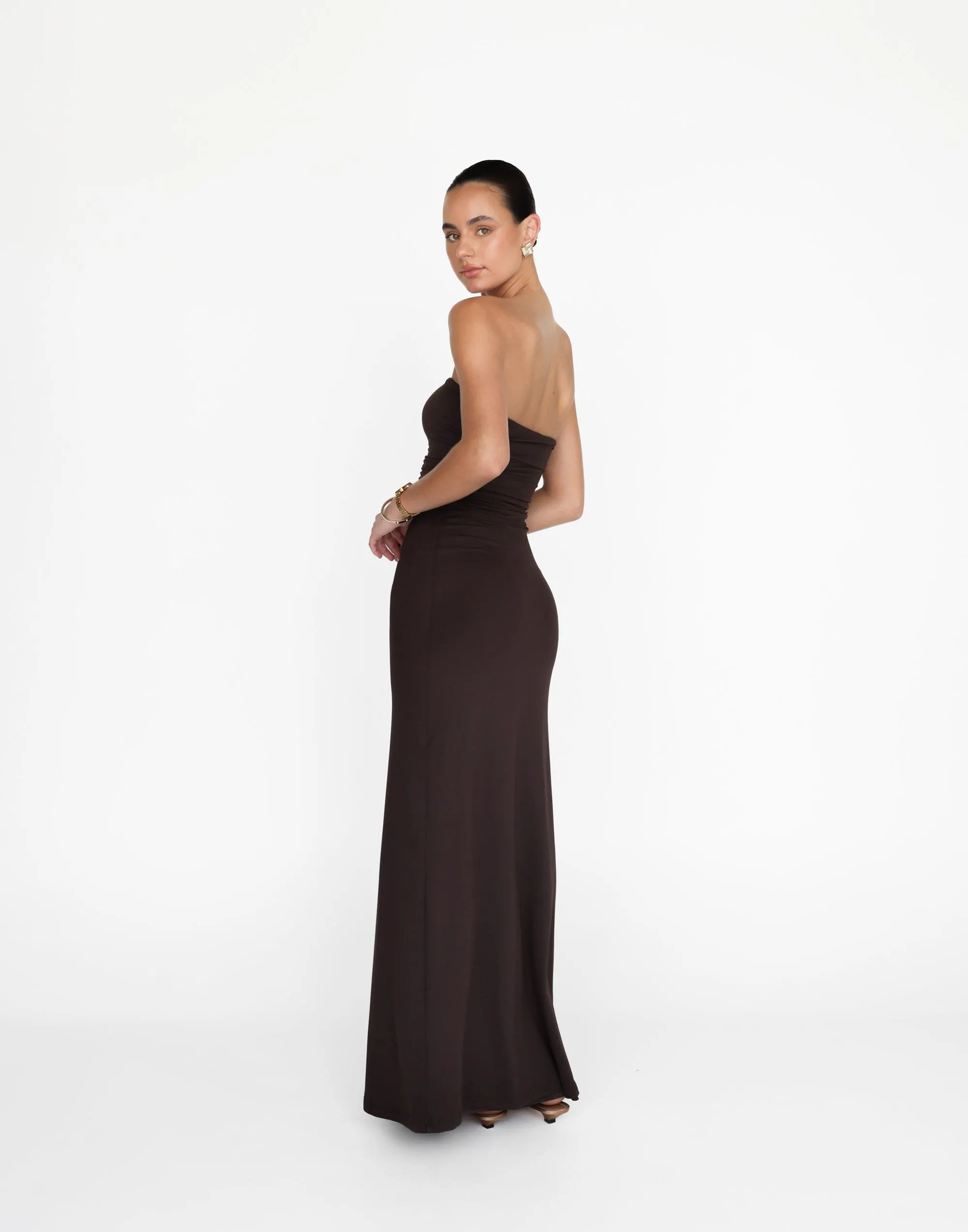 Sarie Maxi Dress (Chocolate)