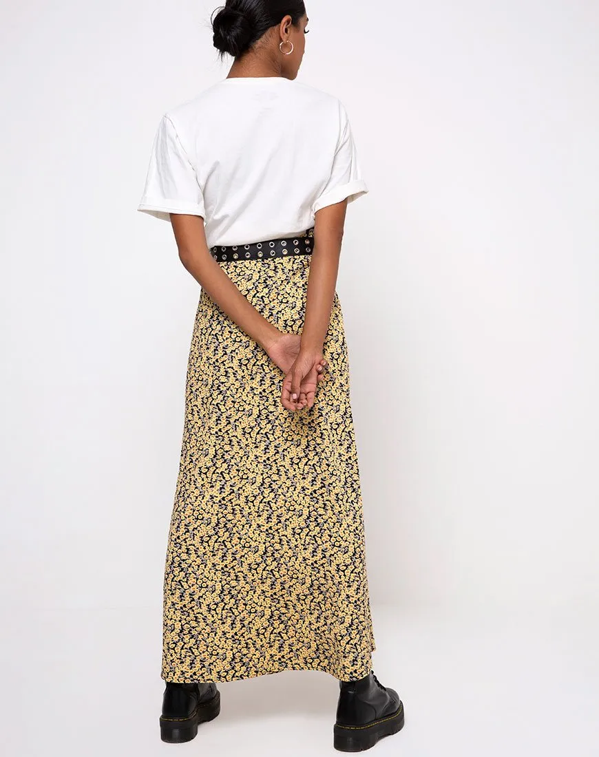 Sayan Skirt in Mini Bloom Yellow