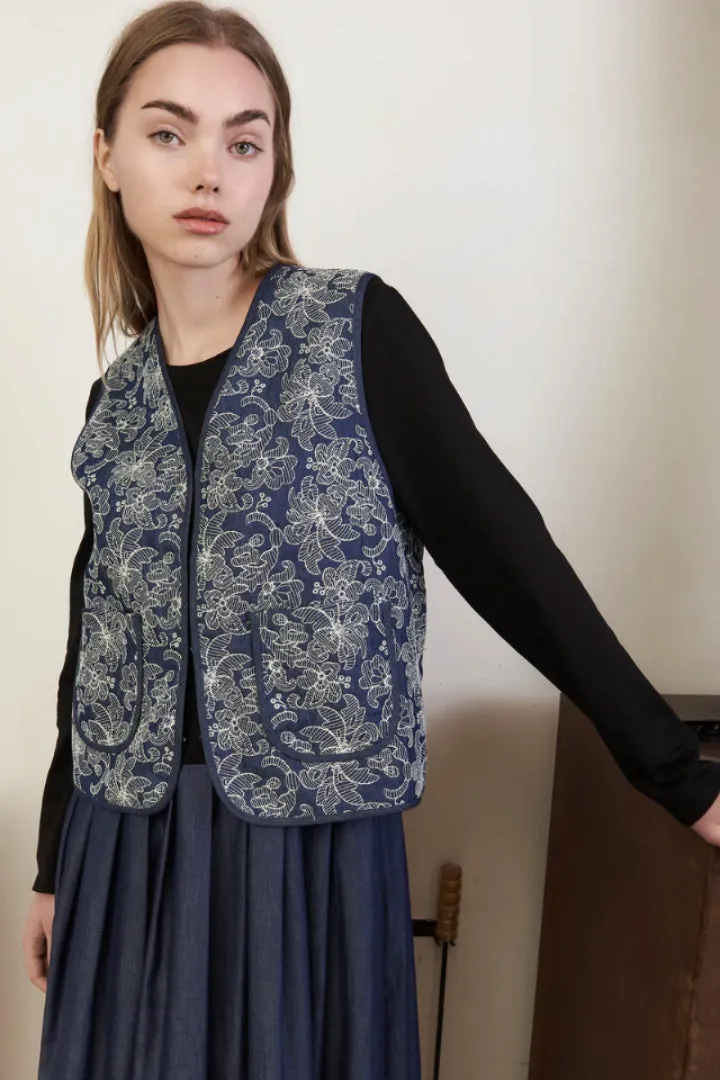 Seb Denim Waistcoat