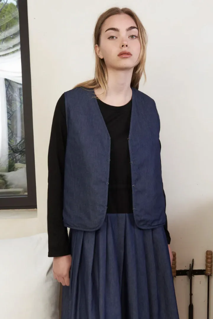 Seb Denim Waistcoat