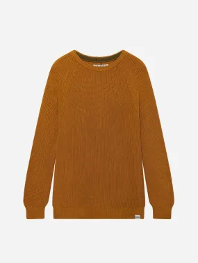 Sergio Women's Organic Cotton Jumper | Mustard