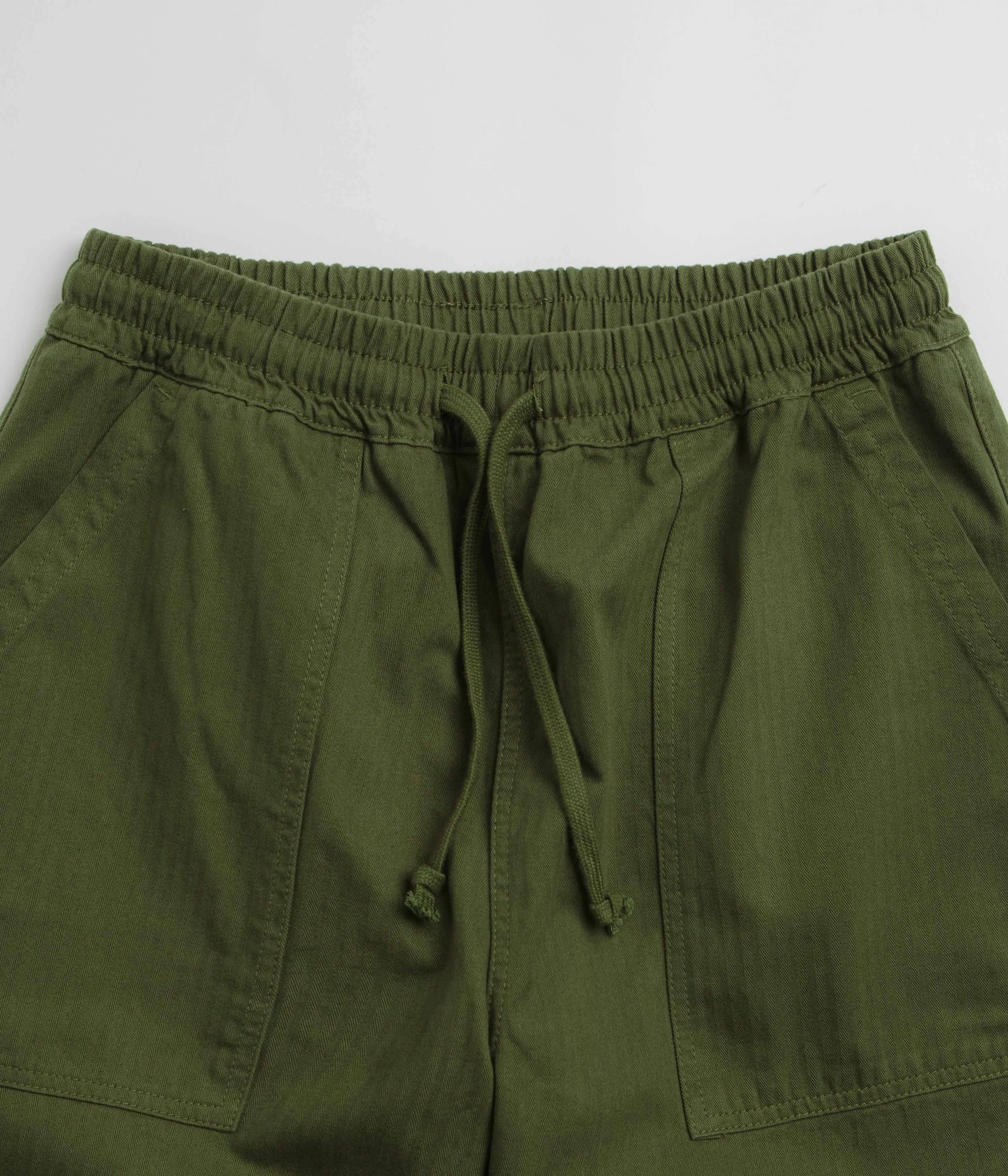 Service Works Herringbone Chef Pants - Pesto