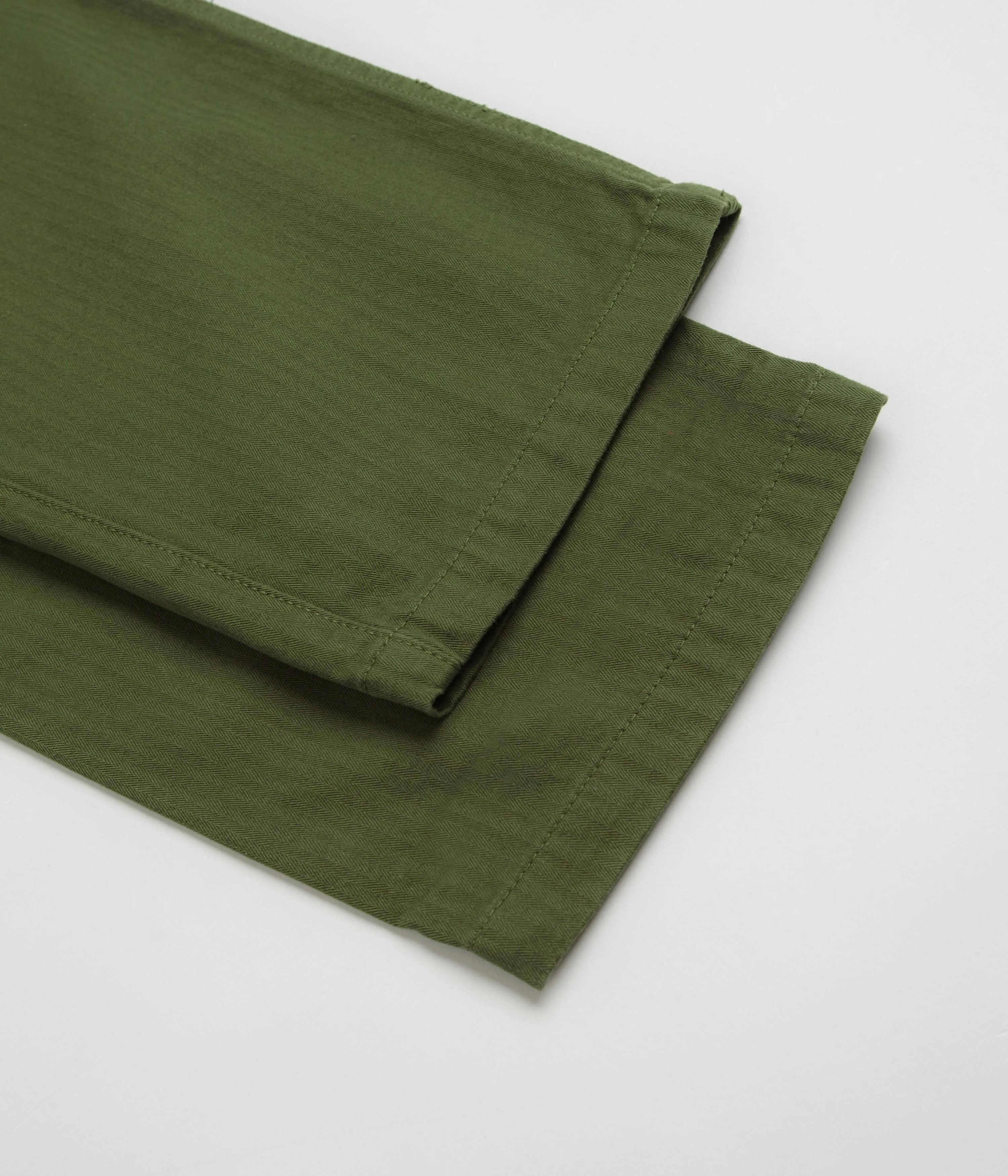 Service Works Herringbone Chef Pants - Pesto