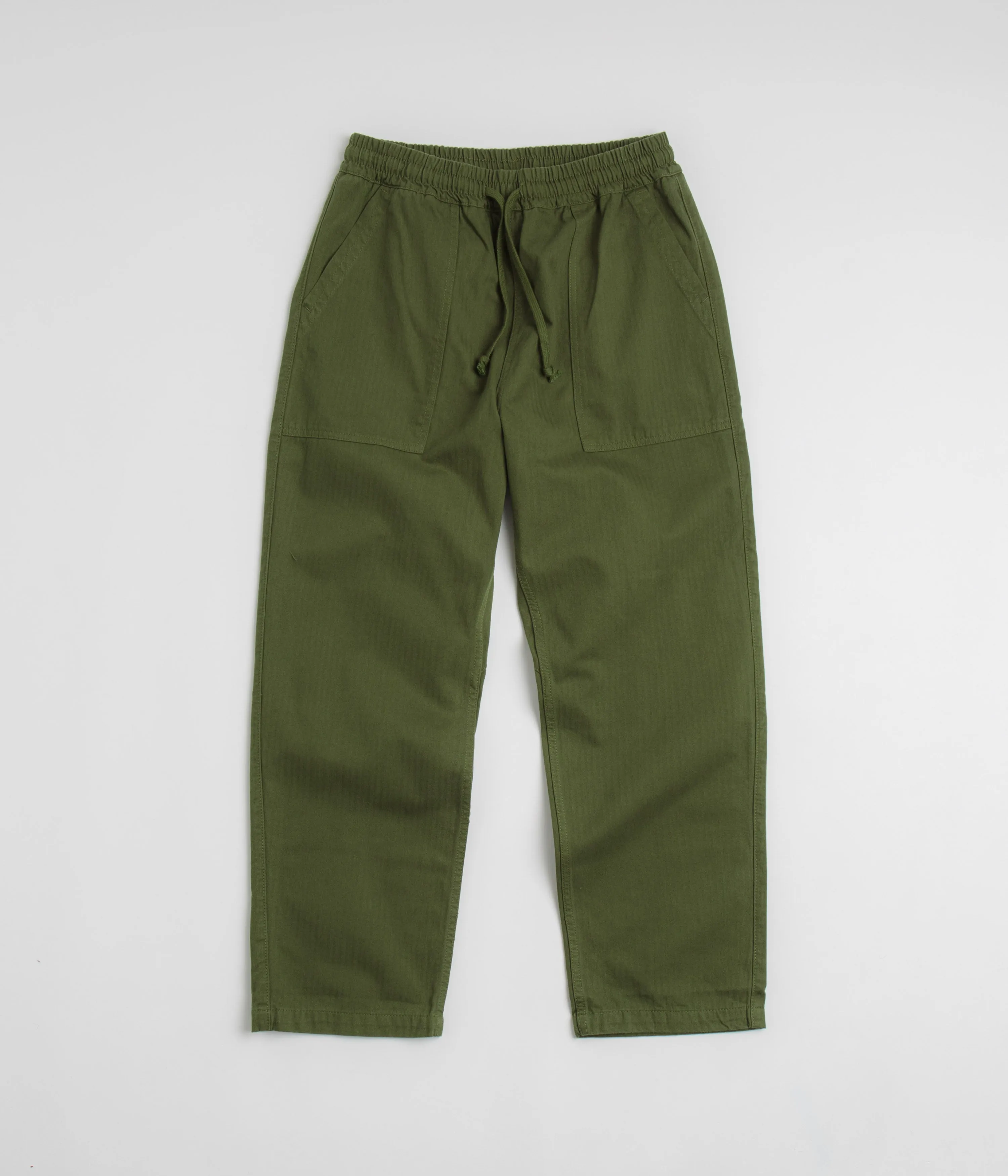 Service Works Herringbone Chef Pants - Pesto