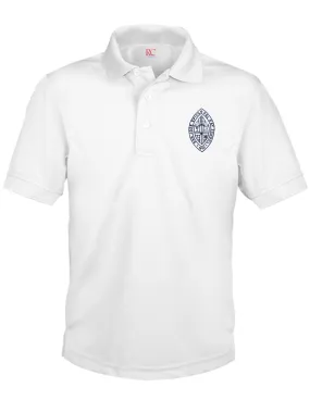 Short-Sleeve Moisture-Wick Polo Shirt