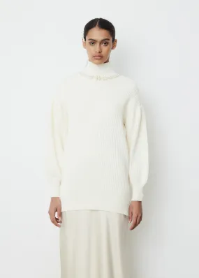 Signature Sleeve Turtleneck Jumper