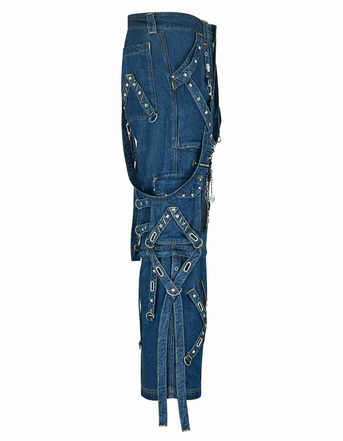 Simms X Strap Blue Denim Pant